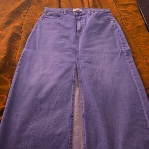Jean skirt